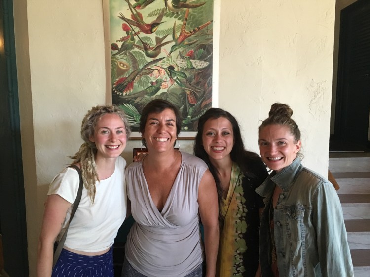 Thank you, Anne, for making our stay at The Freehand so lovely! (and thanks Marcelle and Nathale, for sharing your cousin ;-)