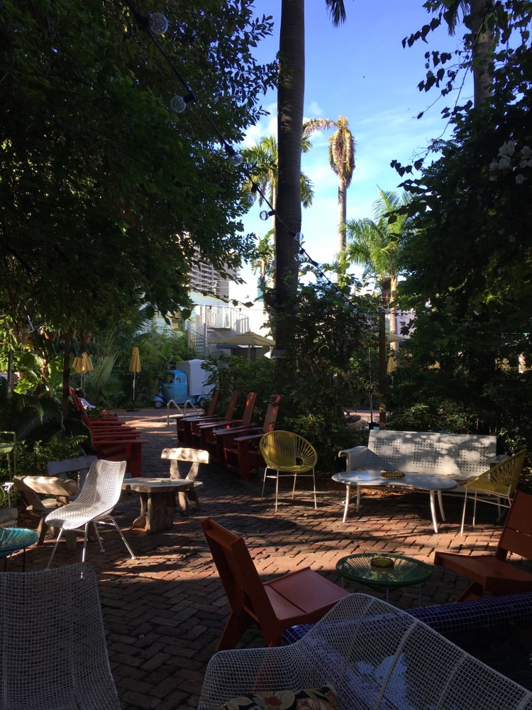 The Freehand courtyard