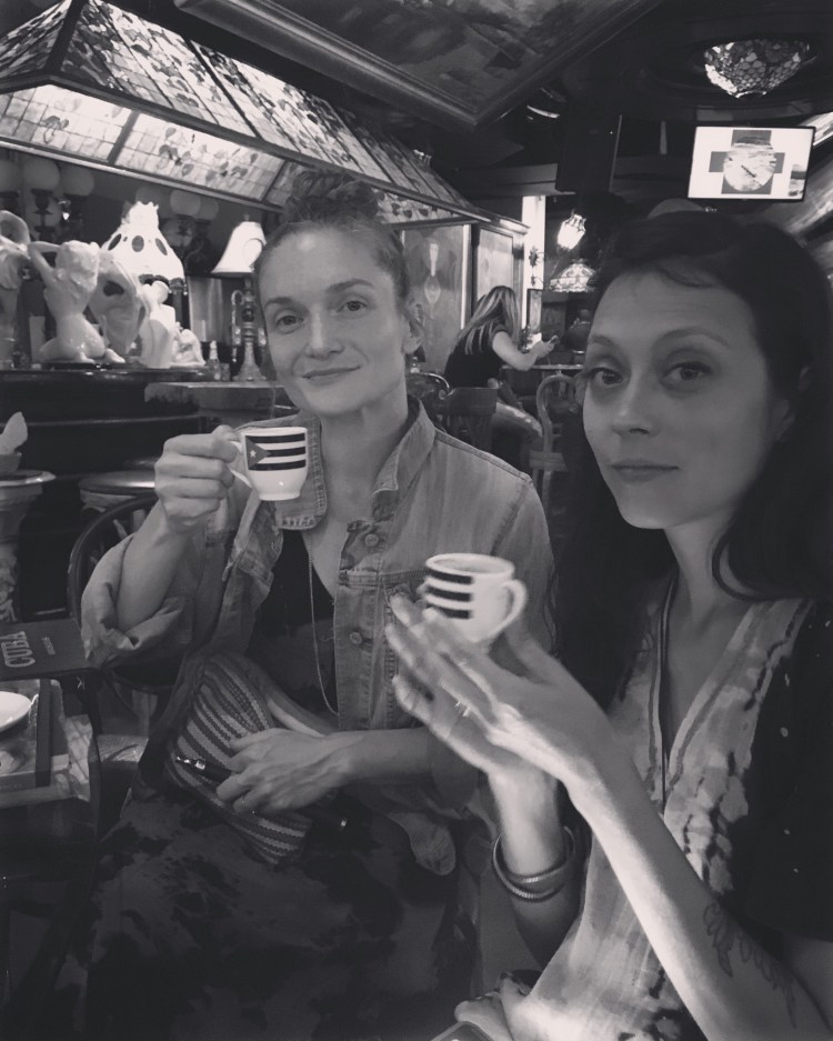 Café Cubanos, and just before I learned to understand Cuban Spanish