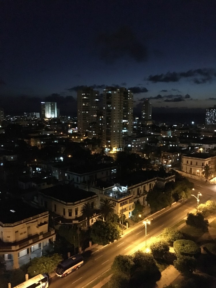 View from Marta's incredible apartment